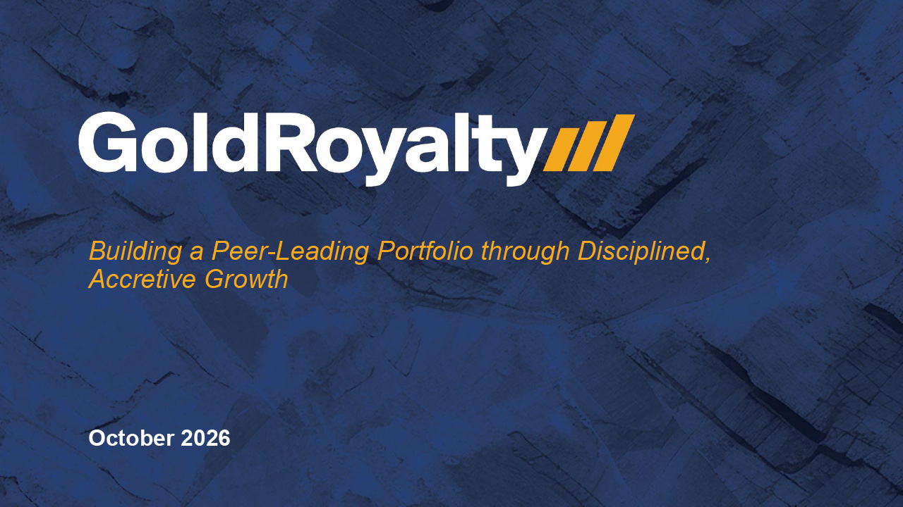 Corporate Presentation - October 2026